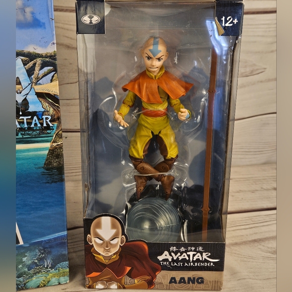 AVATAR Crabsuit Toy Avatar The Last Airbender Sokka and Aang Action Figures NEW - Picture 4 of 9